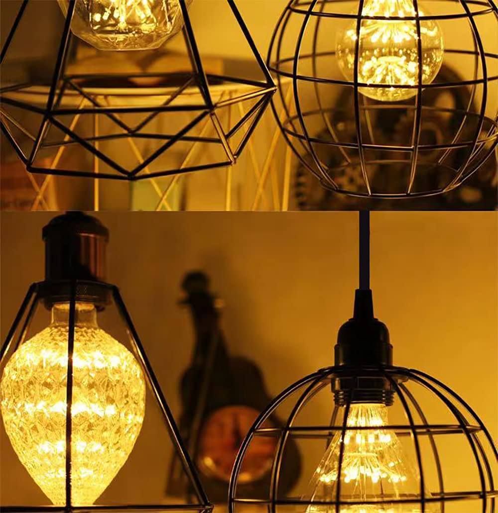 HESSION 15 ft lamp cord ideal for family rooms and modern industrial styles