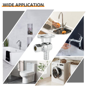 HeSun valve in an installation kit-ready setup saves time on bathroom repairs.