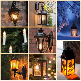 E12 chandelier 6-pack ready for quick replacements.