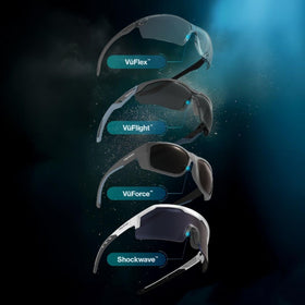 HexArmor Shockwave scratch-resistant coating keeps lenses clear in rugged environments