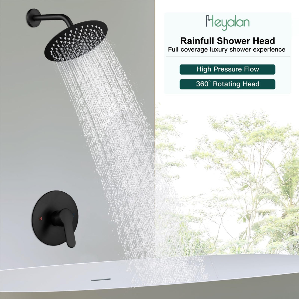 Heyalan air-injection technology boosts perceived pressure while conserving water