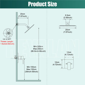 Heyalan rainfall system assembly shows ready to install components.