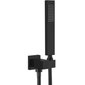 Heyalan SUS304 shower wand in rectangle design highlighting rust resistance and even spray.