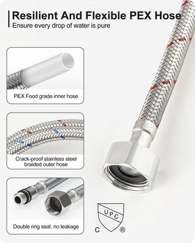 HeymyTap lever handles in action show independent temp control