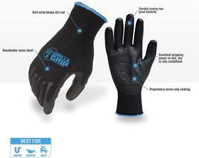 Heywood Gorilla Grip Gloves large pack close-up highlights dexterity.
