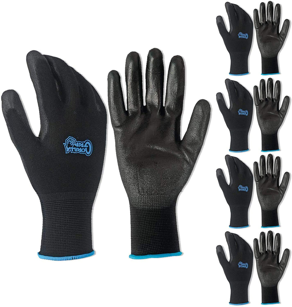 Heywood Gorilla Grip Gloves large pack front view showing durable non-slip grip.