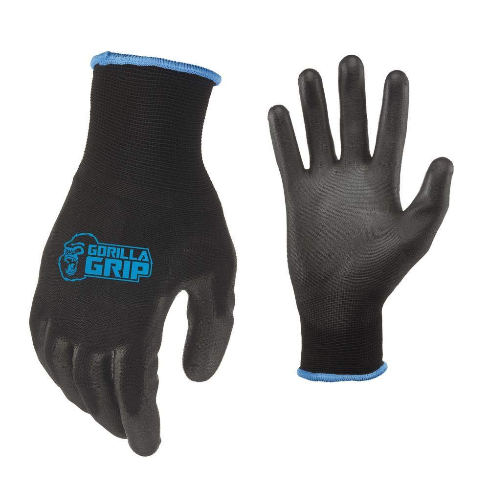 Heywood Gorilla Grip Gloves non-slip grip test demonstrates reliable control.