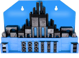 HFS 58-piece clamp kit in rugged storage case for organized milling setups