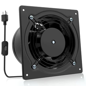 HG Power 6-inch exhaust fan front view boosts kitchen airflow.