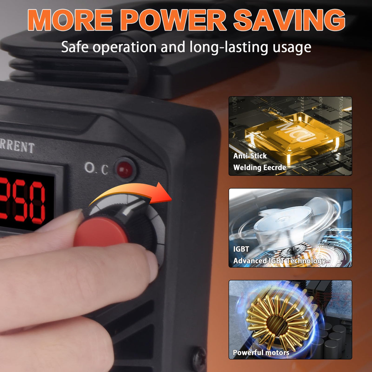 HGNVGZ Super Mini Welder includes 10 electrodes and accessories for immediate use.