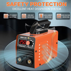HGNVGZ Super Mini Welder uses an IGBT inverter for a stable arc.