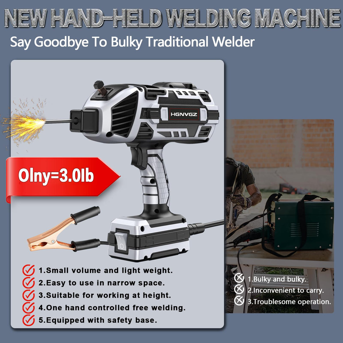 HGNVGZ 20 welding rods 3/32 inch for reliable stick welding.