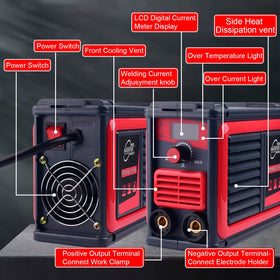 HGNVGZ MMA-250A is ideal for home DIY and maintenance tasks.