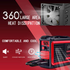 HGNVGZ portable mini welder weighs ~3.7 lbs for effortless transport.