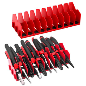 HGSKEO 20-slot organization rack in a drawer keeps tools accessible.