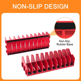 HGSKEO non-slip base keeps racks steady during use.