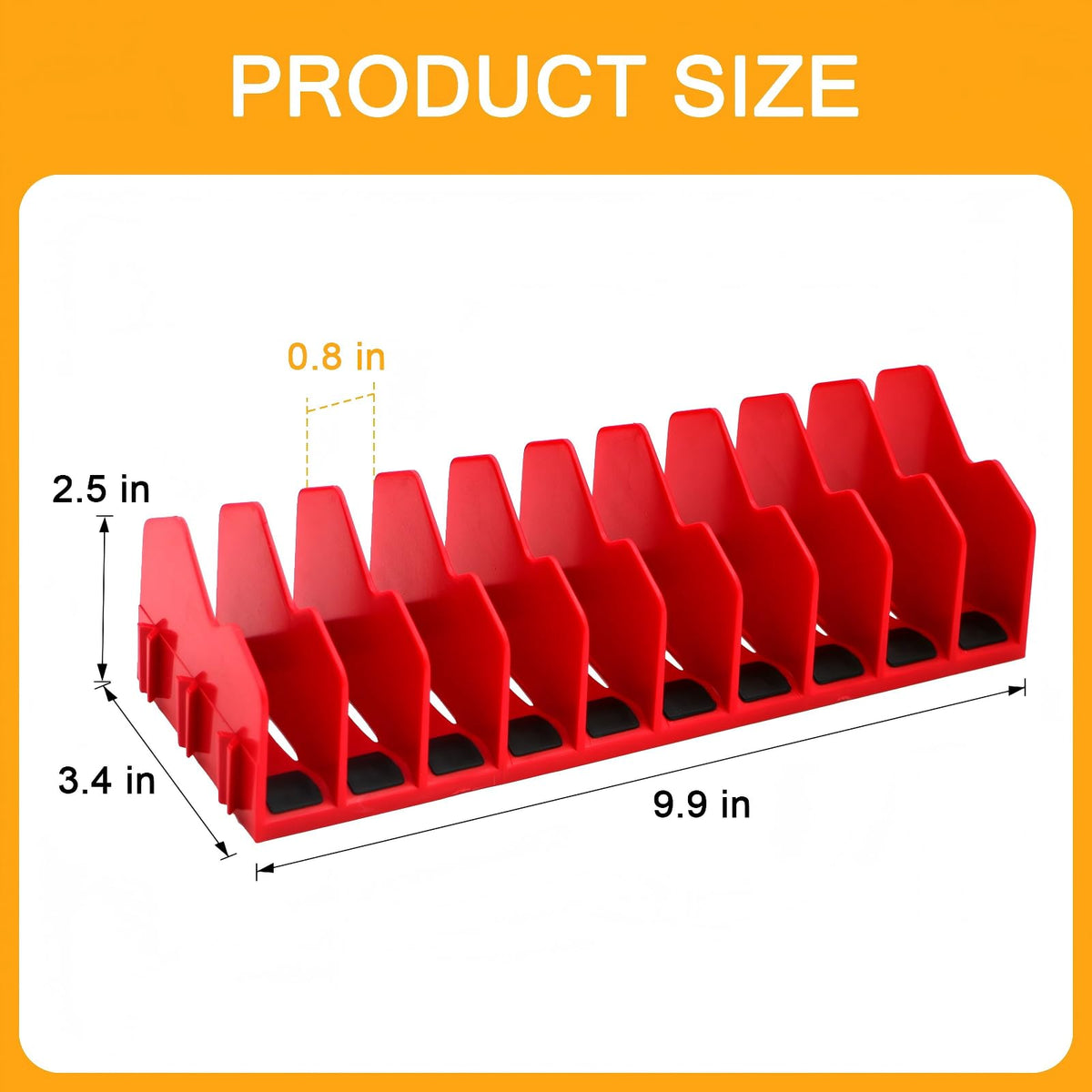 HGSKEO two-pack pliers organizer keeps tools orderly and stable.
