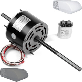 HHQ RV A/C motor with capacitor for quiet operation