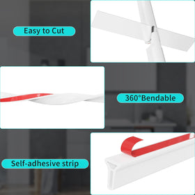 Hi-Na waterproof dam protects kitchen and bathroom floors from splashes