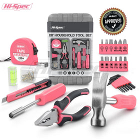 Hi-Spec pink tools gift set arrangement offers a thoughtful festive gift