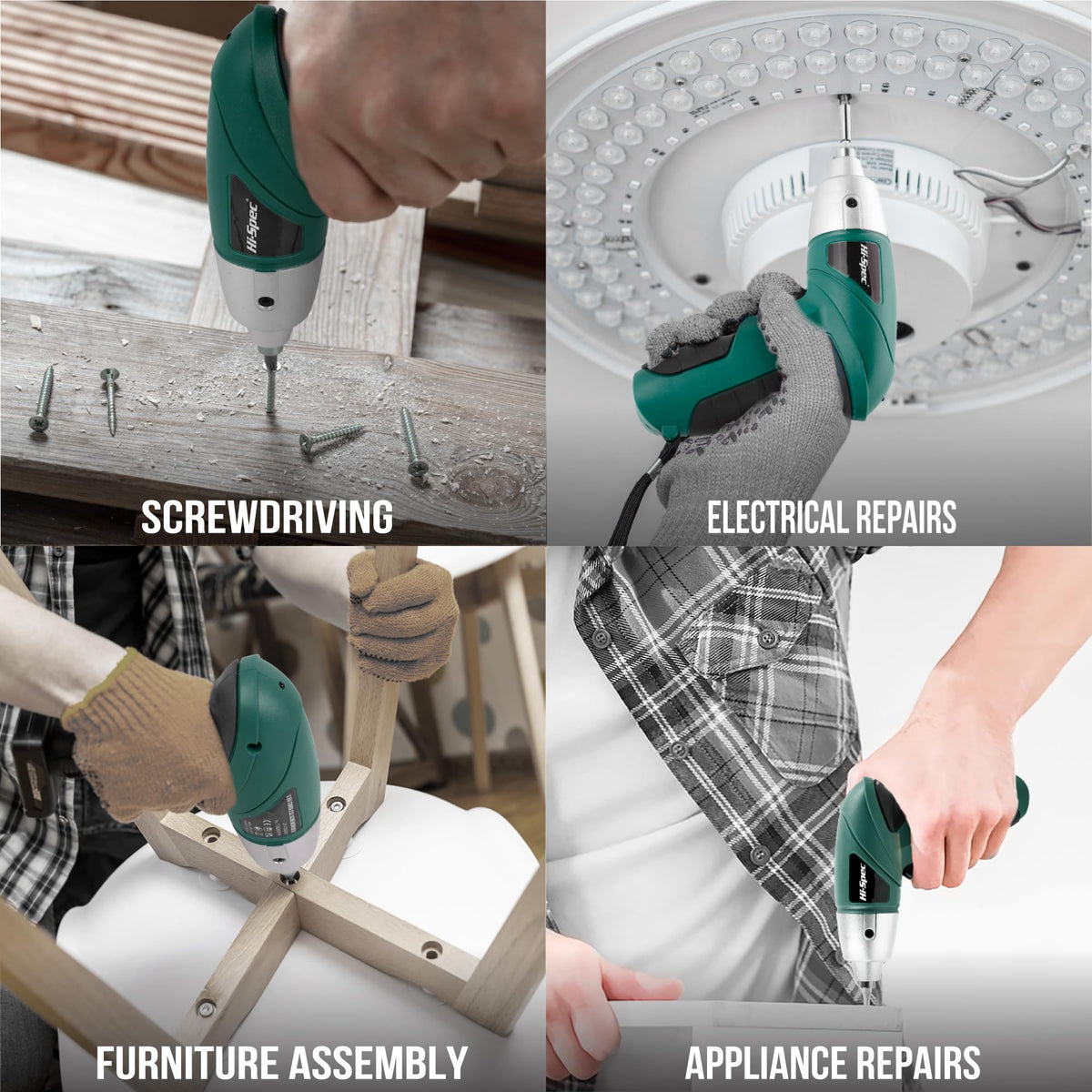 Hi-Spec portable toolbox with screwdriver kit