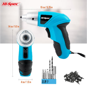 Hi-Spec 23-bit set covers common screws for furniture assembly.