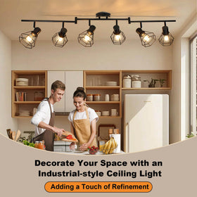 HiBay kitchen and living room setup showing adaptable lighting for different moods