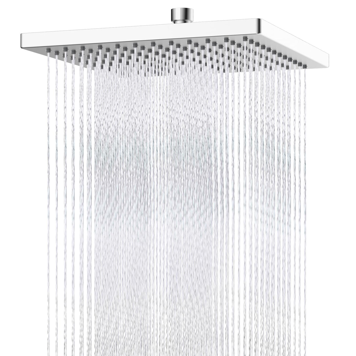 Hibbent 12-inch square rainfall shower head for full-body coverage