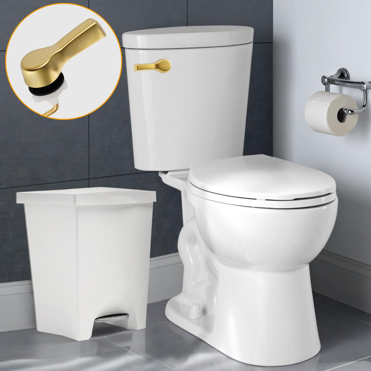 Hibbent 50,000-flush-test passed indicates long-term reliability.