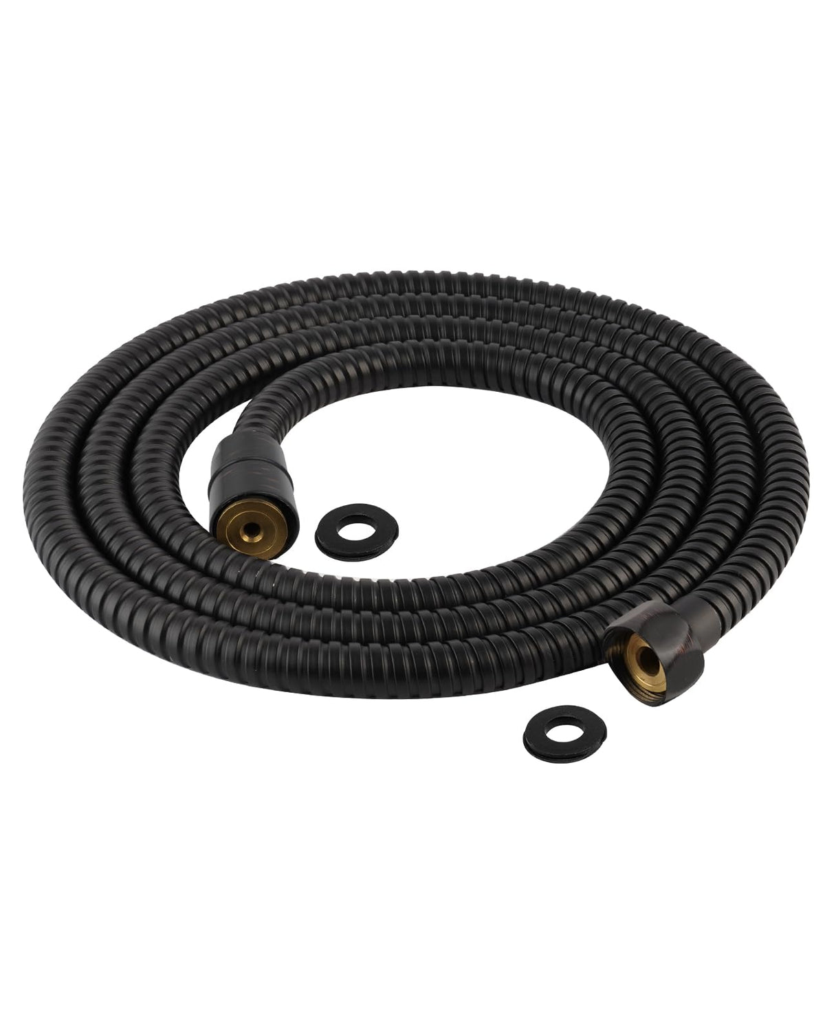 Hibbent all metal shower hose 90 inch for lasting durability and flexibility