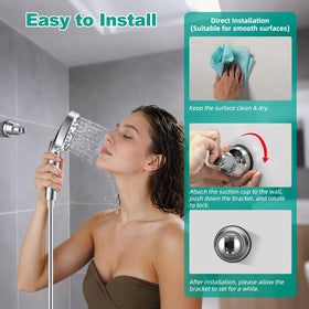 Hibbent tilt angle feature directs water flow precisely