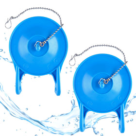 Hibbent blue replacement flapper pack designed for common 3-inch flush valves