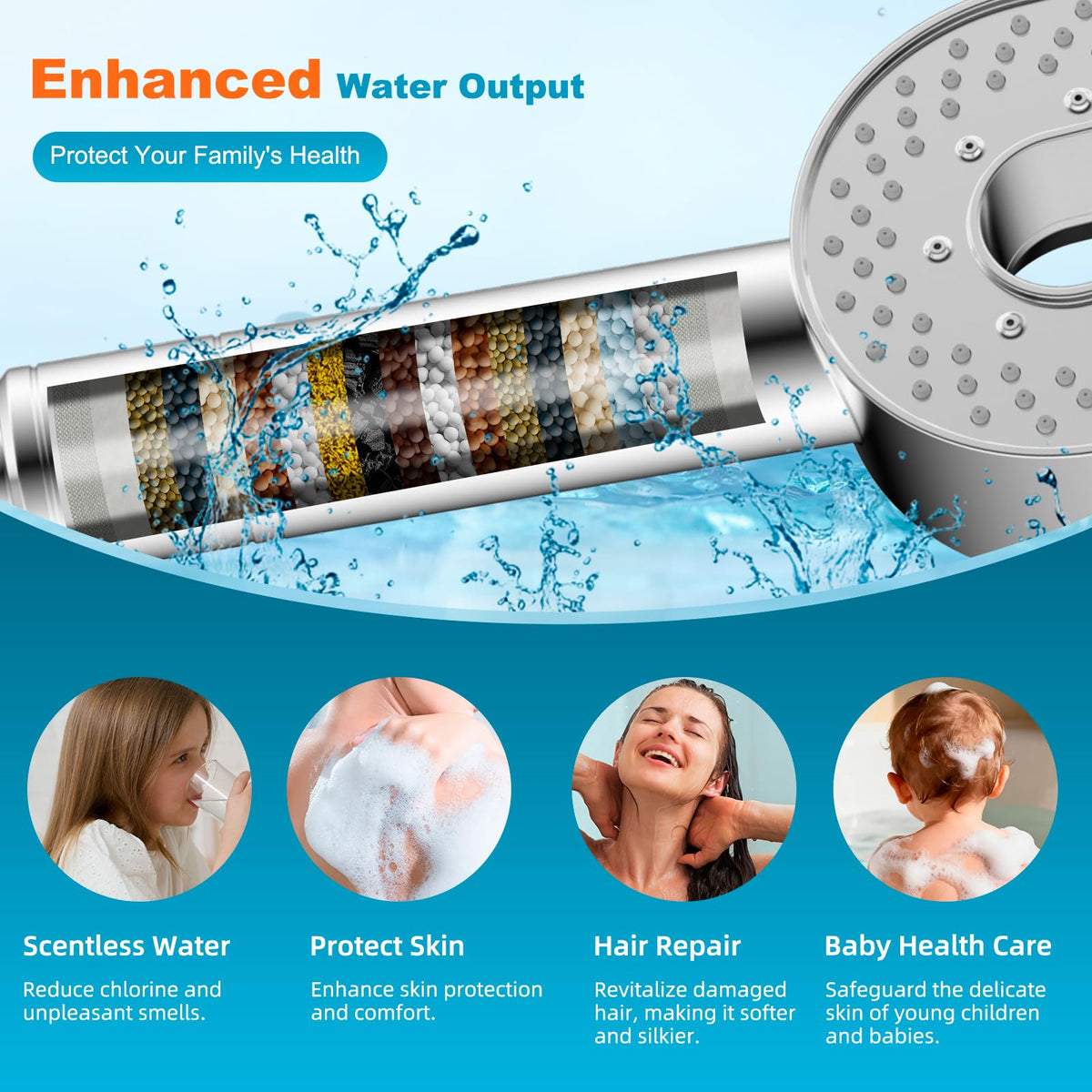 Hibbent brass holder demonstrates sturdy adjustable shower bracket