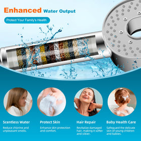 Hibbent brass holder demonstrates sturdy adjustable shower bracket