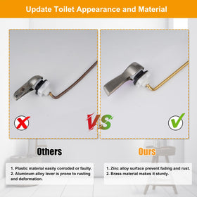 Hibbent durable brass material resists corrosion over time