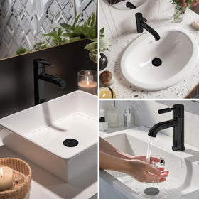 Hibbent easy-clean-drain-stopper simplifies maintenance and hygiene.