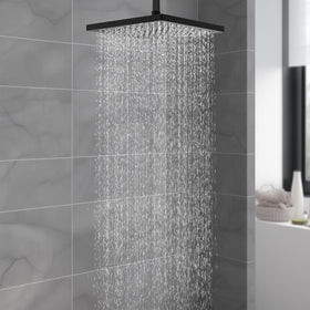 Hibbent easy installation with standard shower arms.