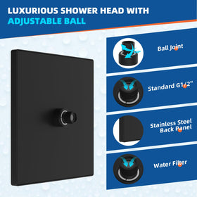 Hibbent high-pressure water flow maintains strong spray in low pressure.