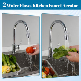 Hibbent kitchen aerator spray mode for efficient cleaning