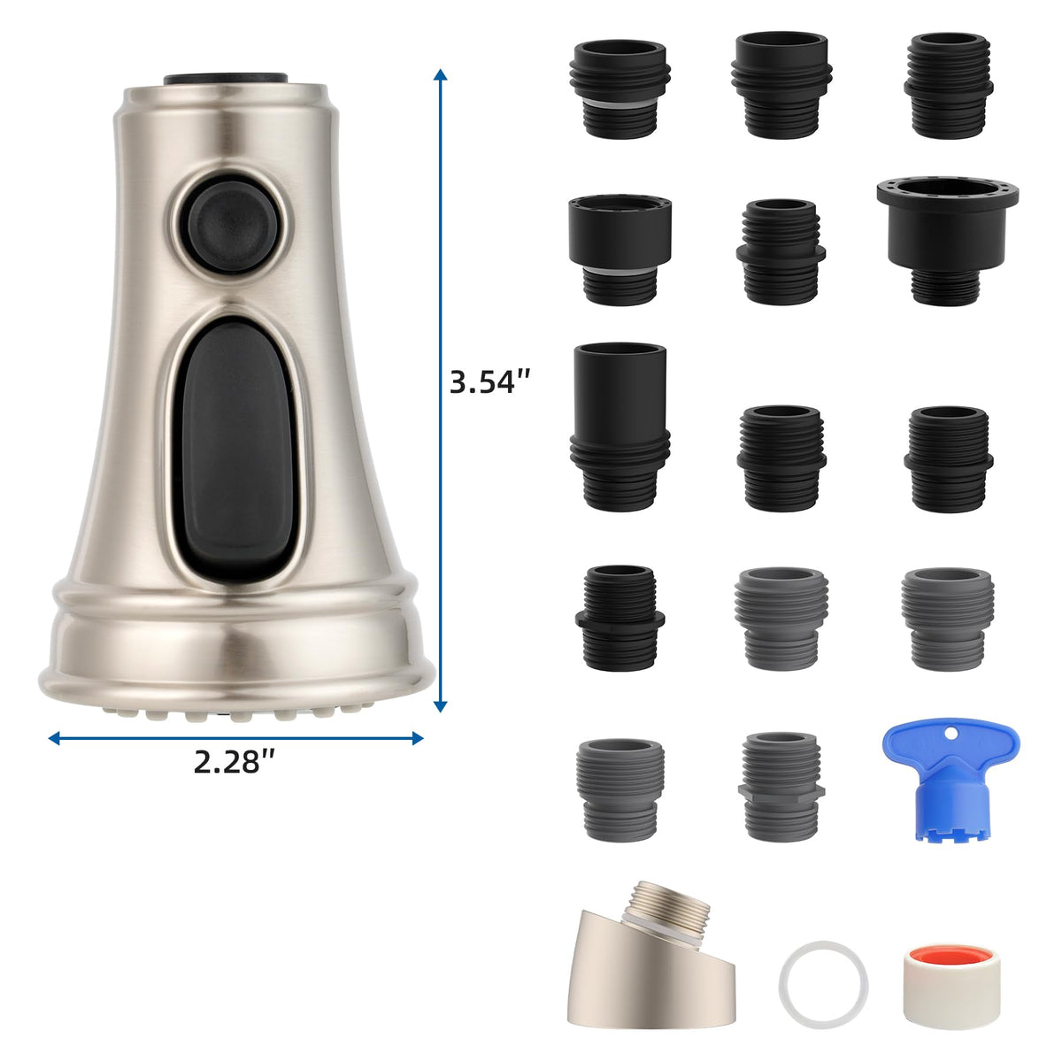 Hibbent leak-proof seal ensures steady water flow