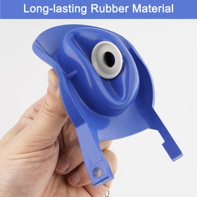Hibbent blue 3-inch flapper packaged in two-pack for spare repairs.
