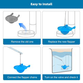 Hibbent leak-prevention design helps stop waste and minimize toilet noise