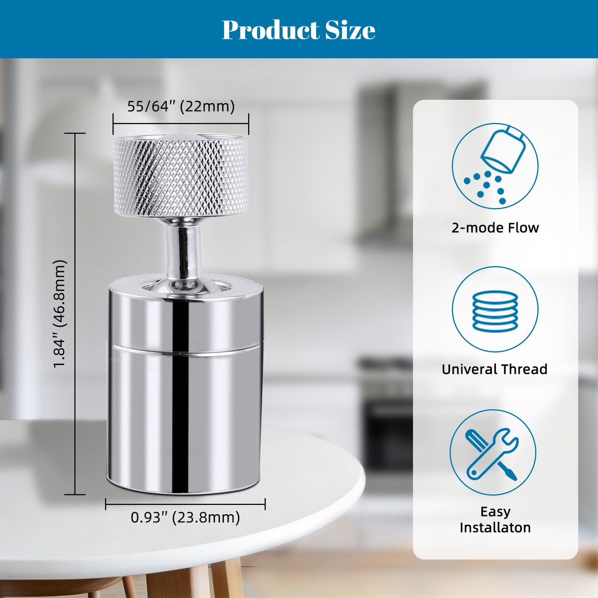 Hibbent NSF/ANSI/CAN 61 certified faucet aerator