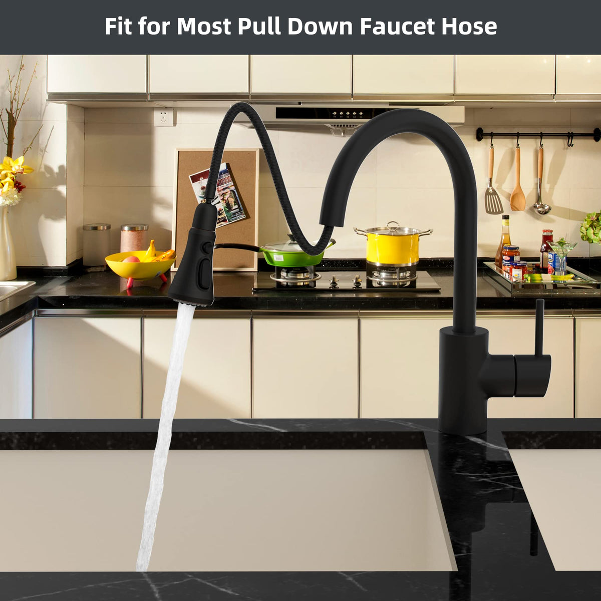 Hibbent oil-rubbed bronze finish adds durable style to sinks