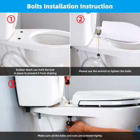 Hibbent packaging includes all parts for complete seat replacement