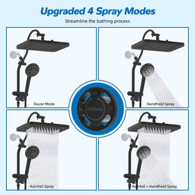 Hibbent pause mode stabilizes water temperature during transitions.