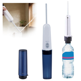 Hibbent portable bidet front view highlights compact design for convenient on-the-go cleansing.