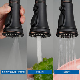 Hibbent removable aerator washable for easy maintenance and clean water