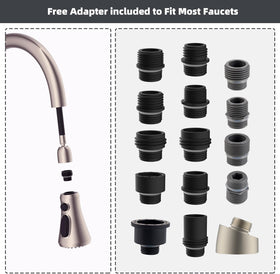 Hibbent removable aerator highlights quiet, splash-free water flow