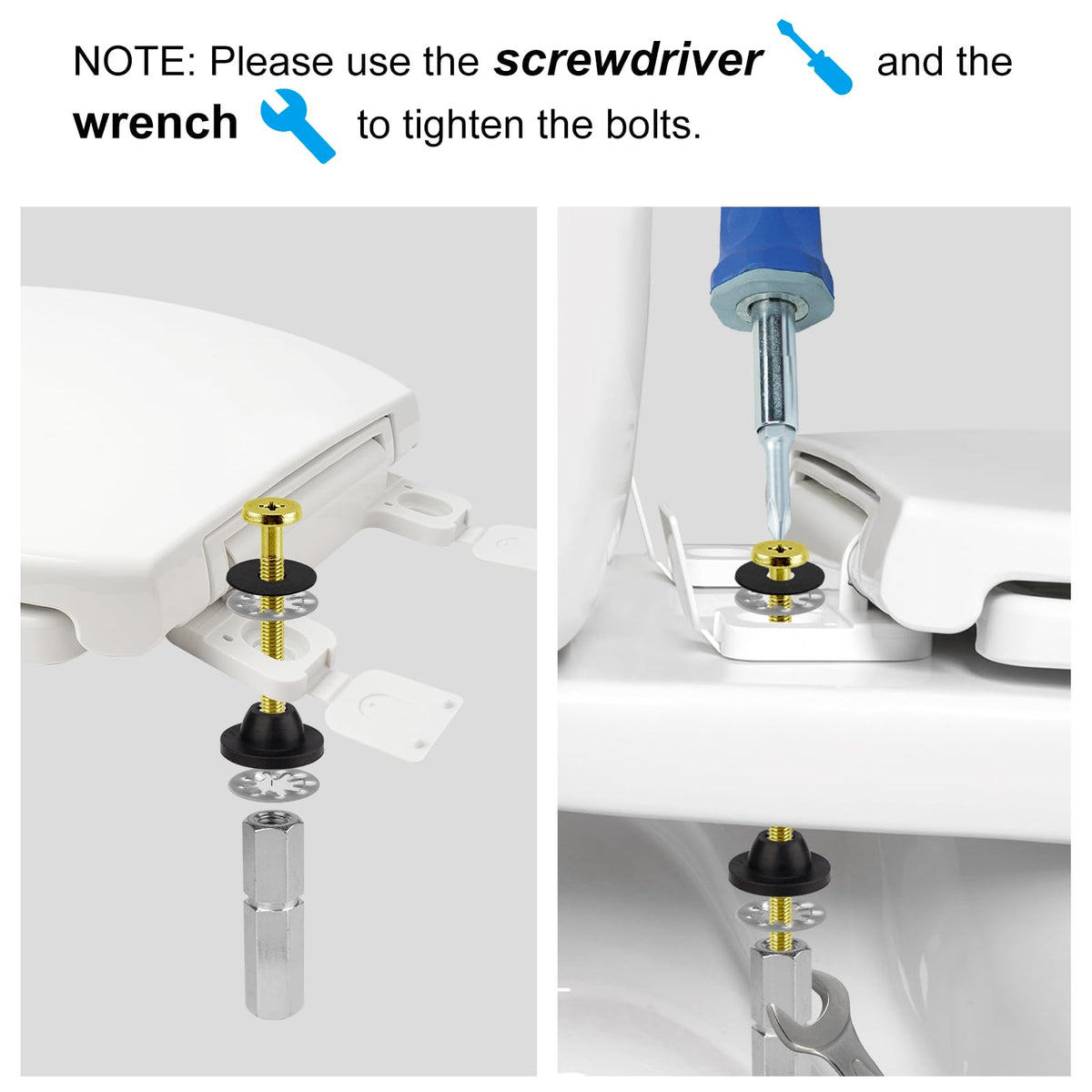 Hibbent rubber washers detail indicating durable, leak-preventing seals